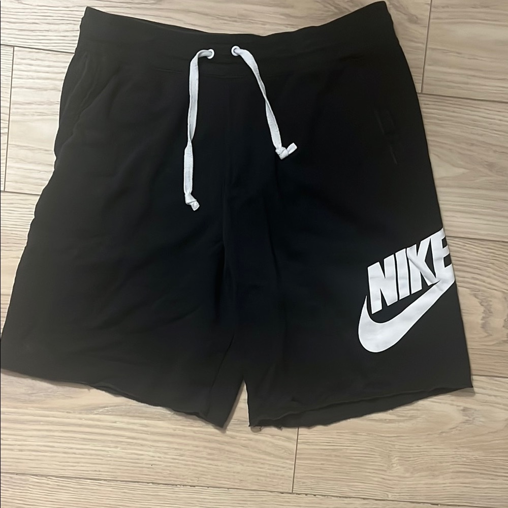 Nike Black and White Athletic Shorts